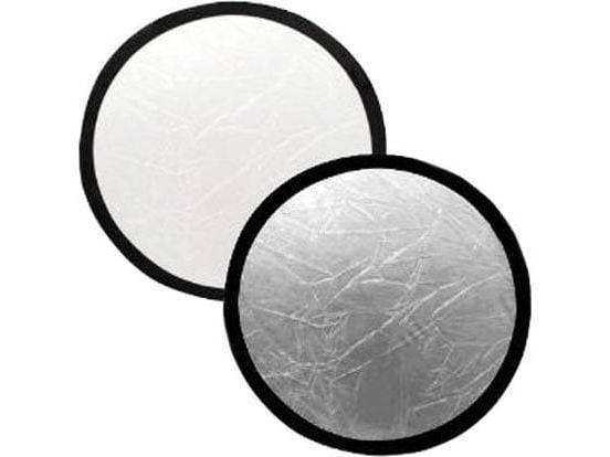 Lastolite - Sammenfoldbar reflektor - sølv/hvit - Ø50 cm