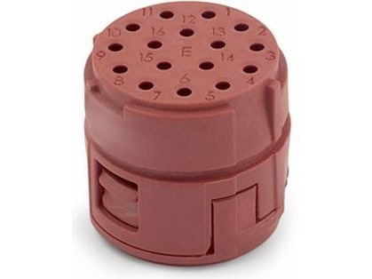 Lapp EPIC SIGNAL M23, Rett, Hunkjønn, 100 V, 7 A, Brun, Metall
