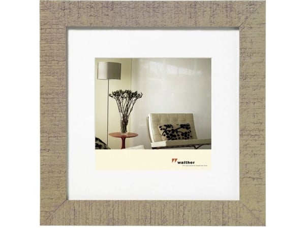 Bildramme Walther design HO440C Home 40x40 cm i tre, brunlig