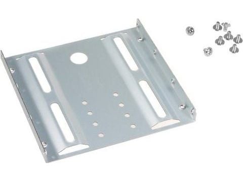 Maclean MC-655 - Adapter för lagringsfack - 3,5 till 2,5 tum - silver