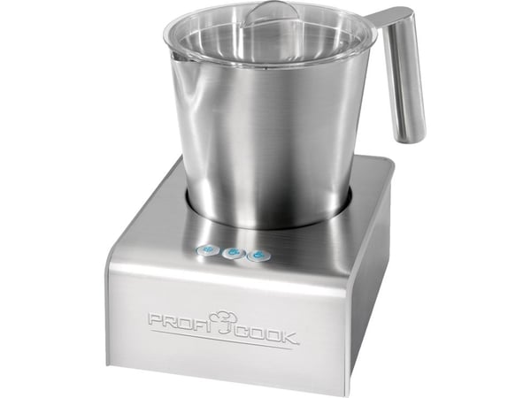 ProfiCook PC-MS 1032 - Mjölkskummare - 0.45 liter - 600 W - rostfritt stål/svart