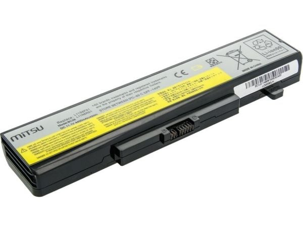 MiTSU BC/LE-Y480 - Batteri til bærbar PC (tilsvarer: Lenovo 45N1043, Lenovo 45N1049, Lenovo L11L6Y01, Lenovo 45N1048, Lenovo L11L6F01, Lenovo L11L6...