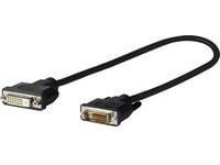 VivoLink Pro - DVI-sovitin - DVI-D (han) til DVI-D (hun) - 20 cm