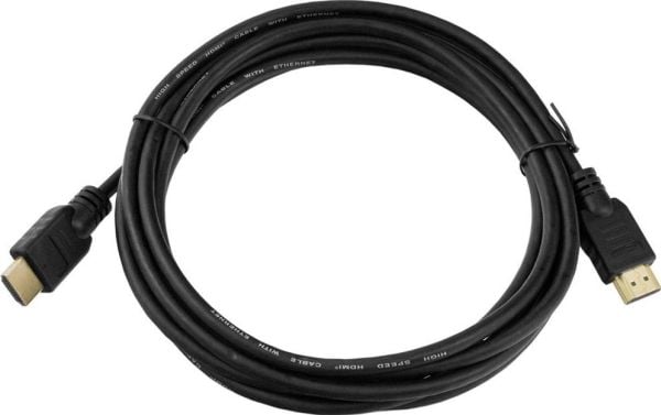 Akyga - HDMI-kabel med Ethernet - HDMI hann til HDMI hann - 3 m - svart