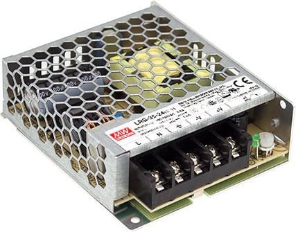 MEAN WELL LRS-35-24, 36 W, 85 - 264 V, UL60950-1, TUV EN60950-1, EN60335-1, EN61558-1/-2-16,CCC GB4943, EN55022, GB9254 Class B, EN55014,..., Ruost...