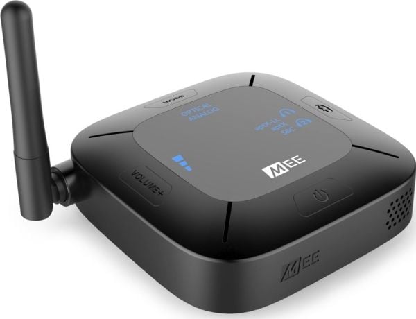 MEE audio AF-CH-BK, Bluetooth, 3,5 mm, A2DP, SBC, Qualcomm aptX, Qualcomm aptX Low Latency, 30 m, Musta