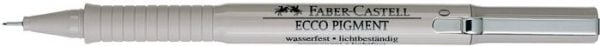 Faber-Castell Ecco Pigment, Grå, 0,1 mm