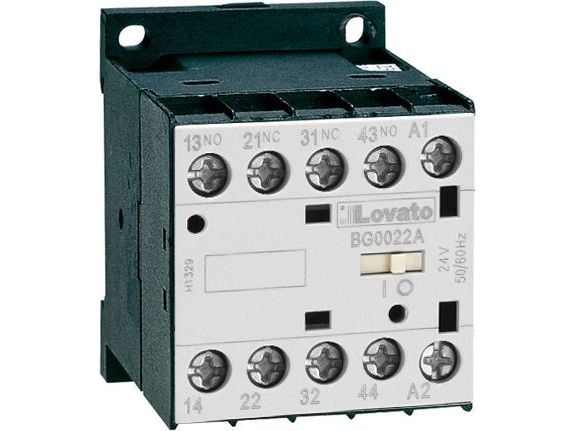 LOVATO Electric Hjälpkontaktor BG00.40A 10A 4Z 0R 24V AC (11BG0040A024)