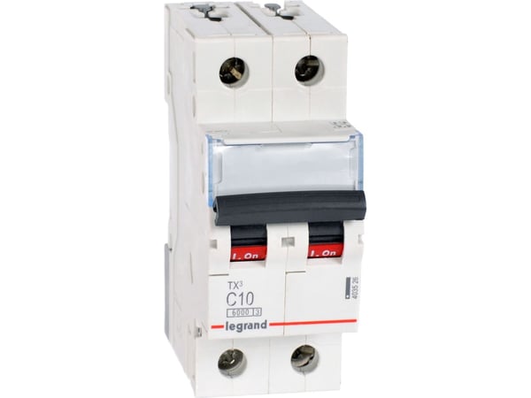 Legrand Automatsäkring/överströmsbrytare S302 C10 TX3 10A 6kA 403526