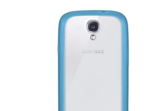 Belkin F8M565bt, Suojus, Samsung, Galaxy S4, Sininen, Läpinäkyvä