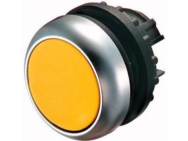 Eaton trykknapp gul med selvtilbakestilling M22S-D-Y (216599)