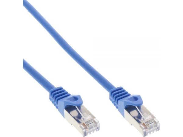 InLine 4043718123544, 1,5 m, Cat5e, SF/UTP (S-FTP), RJ-45, RJ-45, Blå