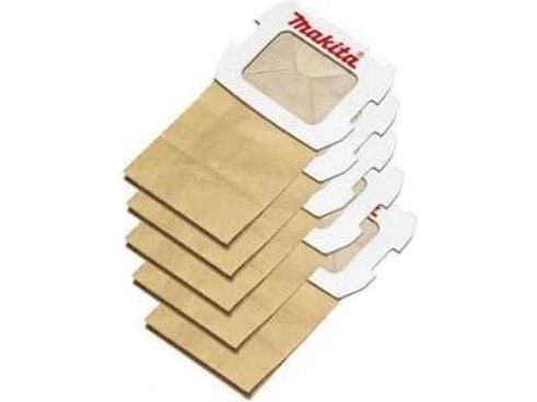 Makita - Støvpose - 5 deler - for Makita BO3711, BO4555, BO4565, BO5031, BO5041, DBO180