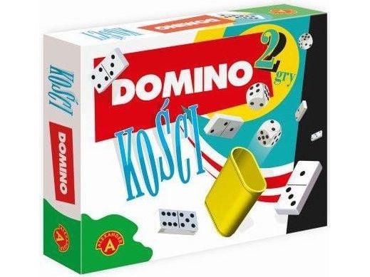 2 peliä Domino + nopat 13856
