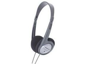 Panasonic RP-HT090E-H - Hodetelefoner - on-ear - kablet - 3,5 mm jakk - grå