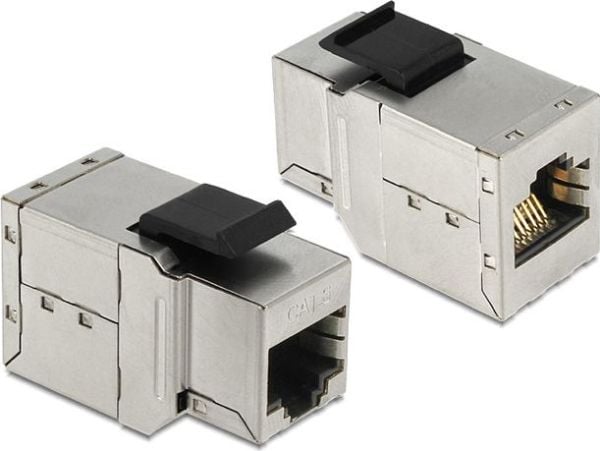 Delock - Modulinnlegg (kopling) - CAT 6 - STP - RJ-45