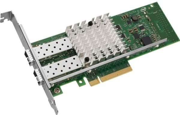 Intel Ethernet Converged Network Adapter X520-DA2 - Nettverksadapter - PCIe 2.0 x8 lav profil - 10Gb Ethernet x 2