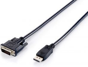 Equip 119336, 2 m, DisplayPort, DVI-D, Hankjønn, Hankjønn, 1920 x 1200 piksler