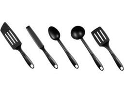 TEFAL virtuos utensilsett i høykvalitets nylon svart