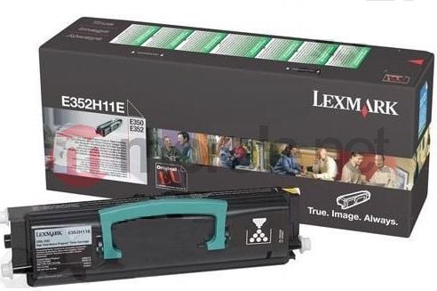 Lexmark E35x Toner Cartridge, 3500 sivua, Musta