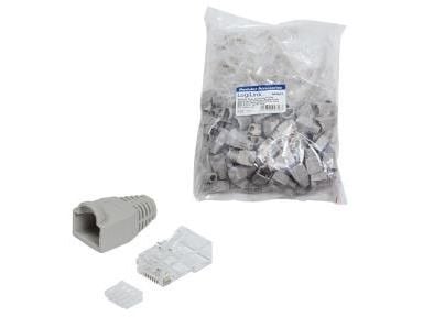 LogiLink RJ45, RJ45, Grå, Guld, 270 g, 100 stk, 170 mm