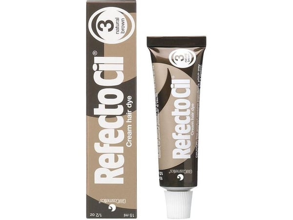 RefectoCil Eyelash And Eyebrow Tint 3 Natural Brown 15ml