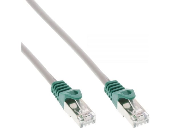 InLine 4043718163311, 0,3 m, Cat5e, SF/UTP (S-FTP), RJ-45, RJ-45, Grå