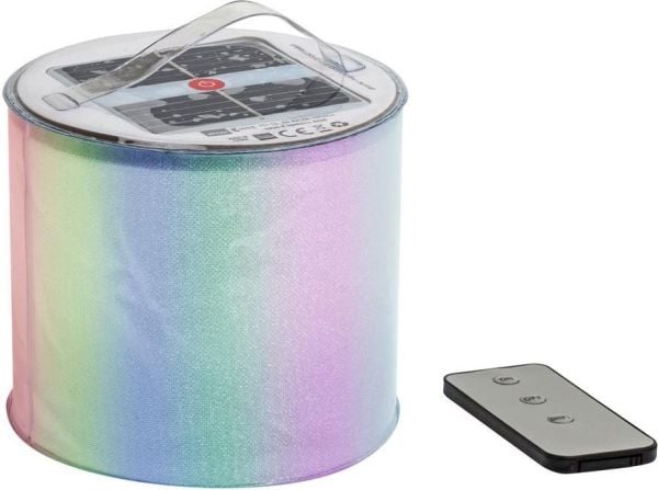 save-E smart energy - Hagelampe - LED - RGB-lys - soldrevet - lanterne