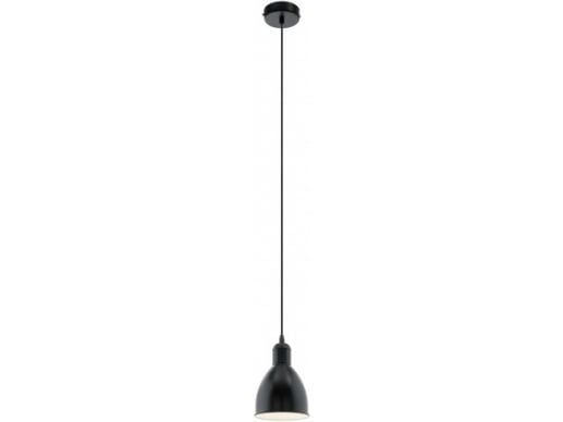 Eglo Priddy - Taklampe - 1 sokkel - E27 - svart, hvit
