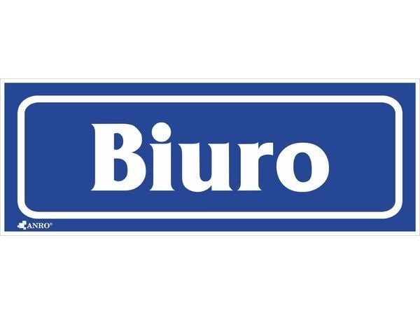 ANRO:n toimiston tiedotuskyltti (13/T/F)
