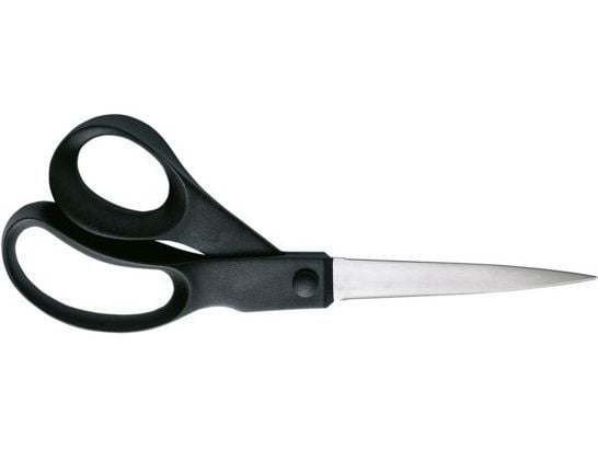 Fiskars 1023817, Vuxen, Rakt snitt, Single, Svart, Rostfritt stål, Rostfritt stål, Universal