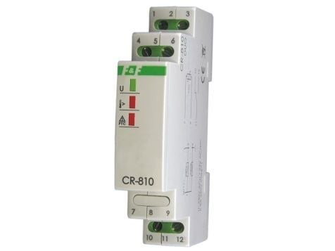 Lämpötilan säätörele 1Z 24V AC/DC 230V AC CR-810DUO
