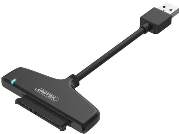 UNITEK Y-1096A, USB Type-C, SATA, Musta, 5 Gbit/s, Laatikko
