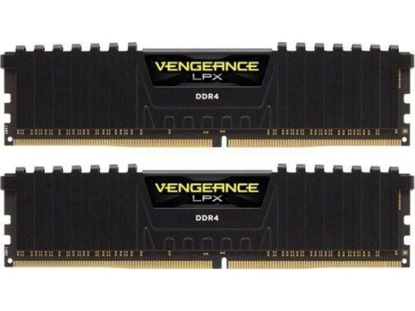 CORSAIR Vengeance LPX - DDR4 - sett - 16 GB: 2 x 8 GB - DIMM 288-pin - 2933 MHz / PC4-23400 - CL16 - 1.35 V - ikke-bufret - ikke-ECC - svart