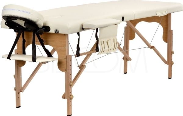 Bodyfit Massagesäng 2 segment beige