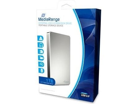 MediaRange MR996 - Hårddisk - 1 TB - extern (bärbar)