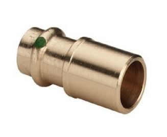 VIEGA Sanpress reduktion 35x22mm af rødgods med SC-Contur
