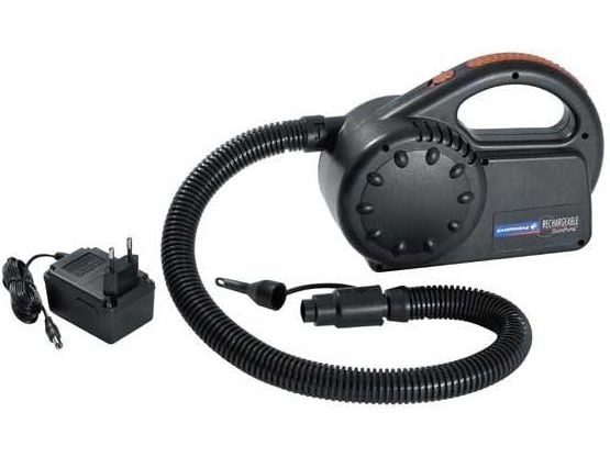 Campingaz Quickpump, 0,039 bar, 600 l/min, Sort, Batteridrevet, 30 min, 230 mm