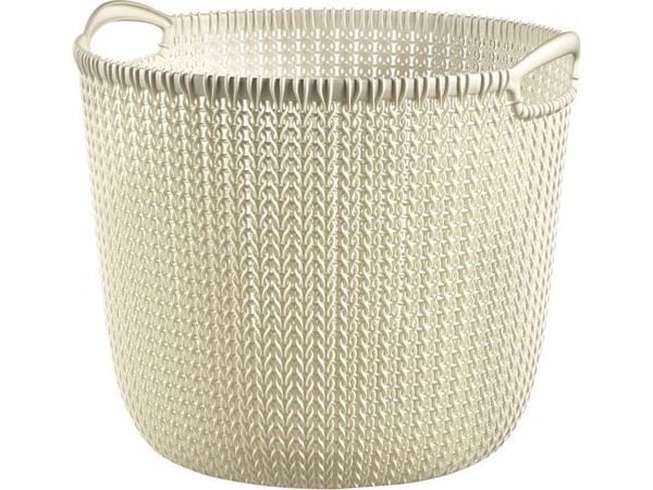Curver Knit , 30 l, Rektangulær, Plast, Beige, 380 mm, 334 mm