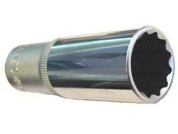 Jonnesway pipenøkkel 12-kant 1/2" 14 mm lang (S04HD4714)