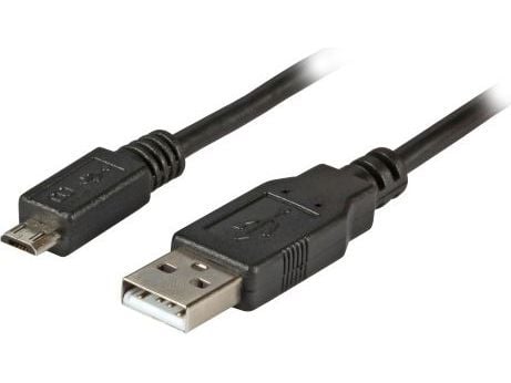 EFB Elektronik K5232SW.0,5, 0,5 m, USB A, Micro-USB B, USB 2.0, Hankjønn/hankjønn, Sort