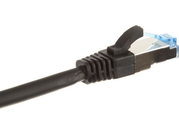 InLine 4043718189045, 10 m, Cat6a, S/FTP (S-STP), RJ-45, RJ-45, Svart