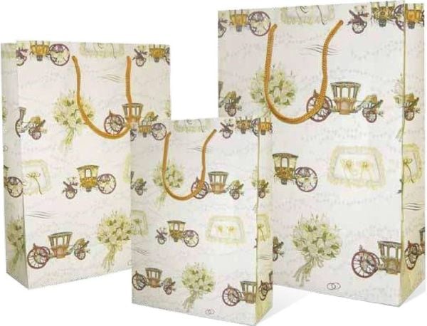DaVinci dekorativ gavepose Sposi liten 18x22x9