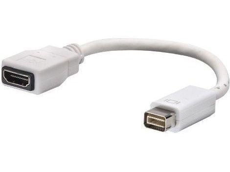 Lindy Mini-DVI to HDMI, 0,20 m, Mini-DVI, HDMI Type A (Standard), Hvit