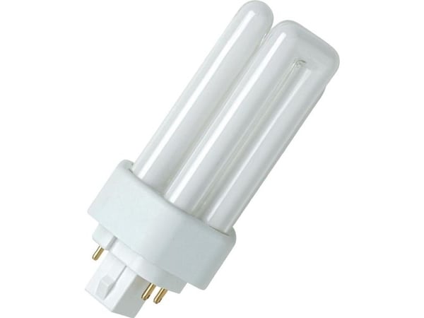 Osram DULUX T/E PLUS, 42 W, GX24q-4, T12X3, 20000 timer, 3200 lm, Kjølig hvit