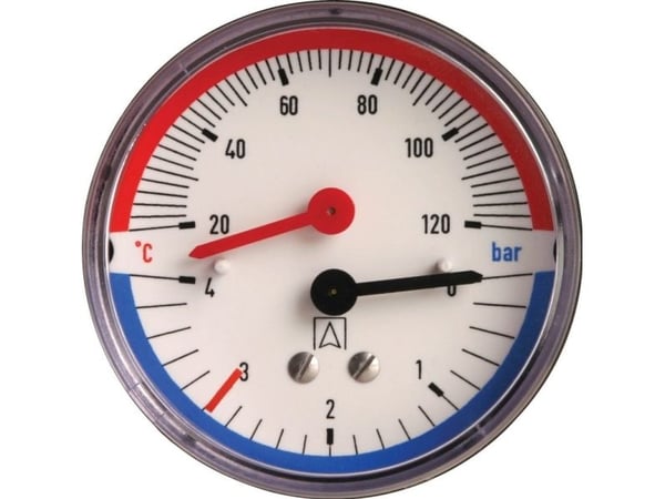 Afriso termomanometer TM80 4 bar aksial 63 341 Afriso termomanometer TM80 4 bar aksial 63 341