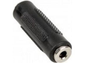 InLine 99306, 3.5mm jack female, 3.5mm, Musta