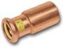 SANHA reduksjonsnippel Press Gas kobber 22 x 18 mm (1102432218)