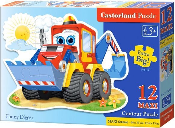 Castorland CASTOR 12 MAXI hauska kaivinkone - 120024