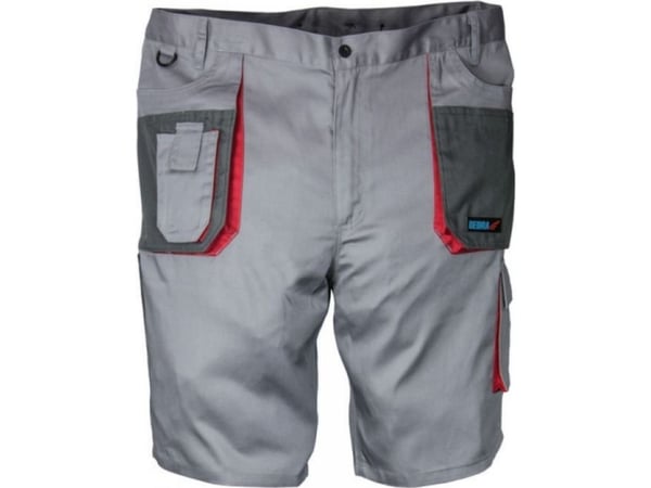 Dedra beskyttelsesshorts Comfort Line grå 190g/m2 str. XXL / 58 (BH3ST-XXL)